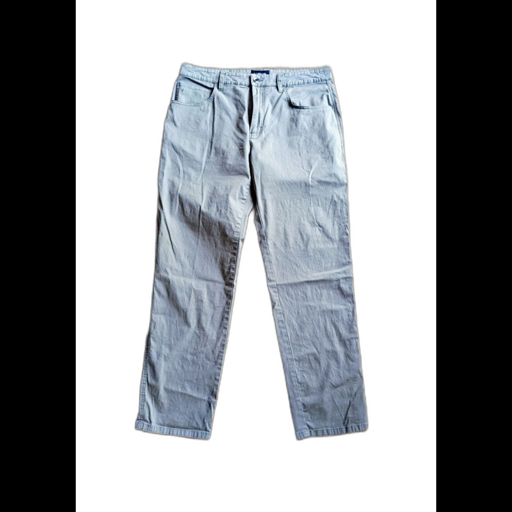 Linksoul Gray Pants Men's 35R Chino Straight Leg